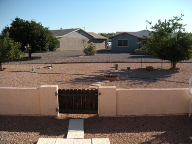 Gated Area in back of home