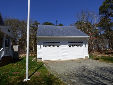 Two-car garage built in 2001