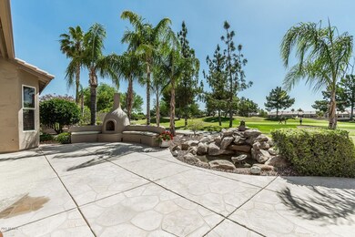 Water Feature at Back