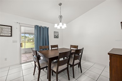 Dining room overlooking lanai/backyard