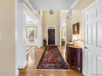 Foyer looking towards the front door