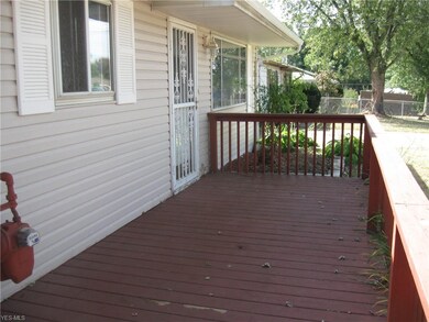 Cozy front porch.