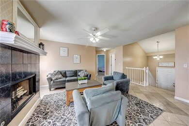 Living Room with Fireplace