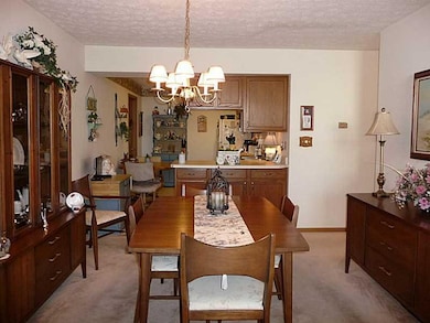 Dining Room. View toward Kitchen
