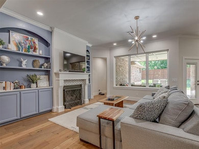 1st Floor Living Room with picture windows giving you an abundance of light and a direct line of sight to your backyard and your eat in kitchen.