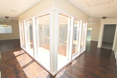 This atrium allows lots of natural light to fill t