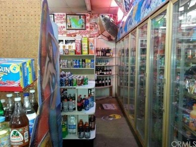 Interior of mini market.