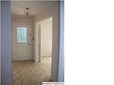 Beautiful lead glass door on front entry.
