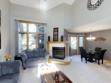 2-STORY FOYER AND LIVING ROOM -DINING ROOM--VERY O