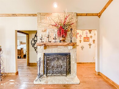 Interior details featuring wood finished floors, a