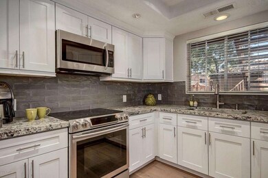 Kitchen looking outside