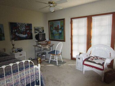 BEDROOM 2 WITH FRENCH DOORS