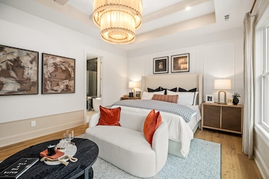 Your Primary Suite should feel like an oasis. Elegant and tucked away, this space offers you the solace you're looking for. Pic is from our Harpeth Model Home.
