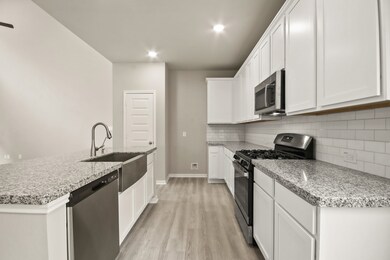 Plenty of counter and cabinet space