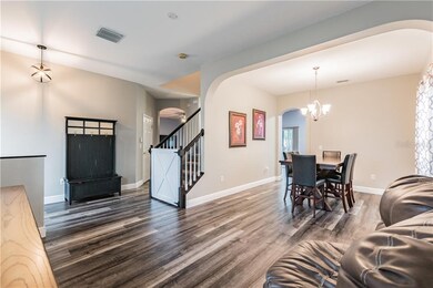 The 12-Ft High Ceilings and Archways create a gene