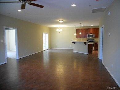 Entry to this incredibly open floor plan