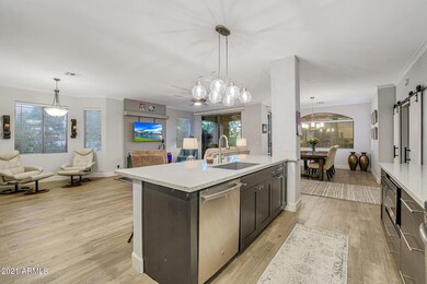Kitchen Opens to Great Room