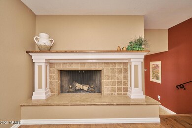 Living Room-Fireplace