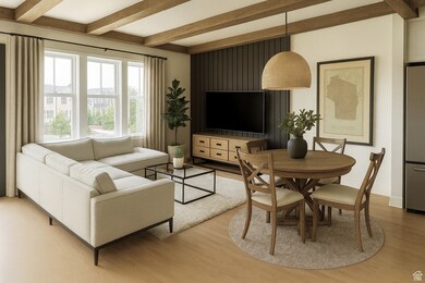 Photo of same floorplan, but not of actual home