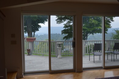 living opens to deck