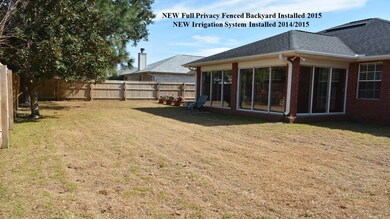 Fully Fenced Backyard