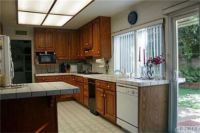 Kitchen looking out to backyard.
