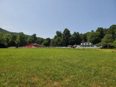 Bottom of property looking up to the 1+/-  AC