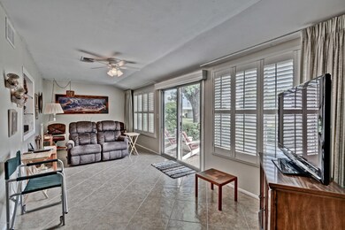 Bonus room with door to back patio