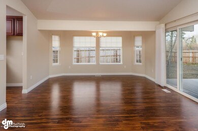 Dining w/patio doors to private deck