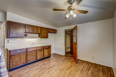 Door to office/laundry