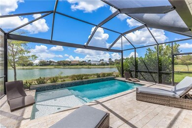Private pool with screened lanai