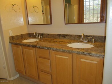 Double Sinks in Master Bathroom