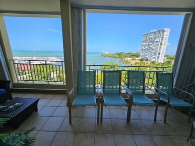 Ocean View from Living Room