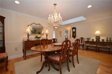 Ample sized dining room; great for gatherings.