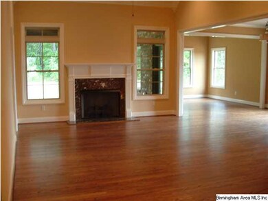 Very open floor plan