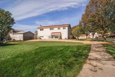 View of the back of the house from the neighbors front lawn