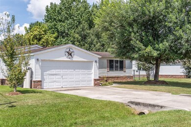 Front of home and garage