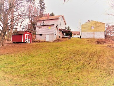 The view from the back yard...