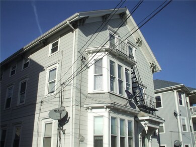Fire Escape on front of property.