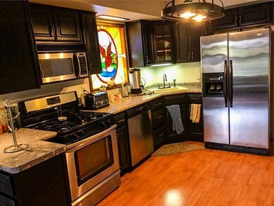 Kitchen. Stainless appliances and gorgeous custom 