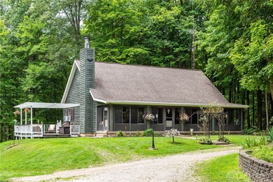 Custom built home with enclosed all seasons porch