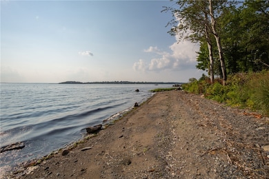 Shoreline of property on Narragansett Bay