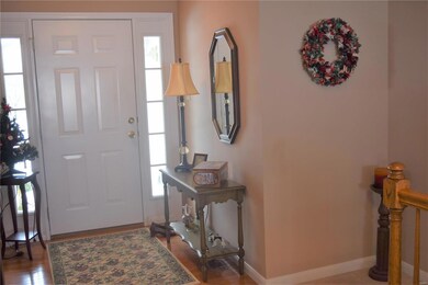 Entry Foyer Has Hardwood Open to great room