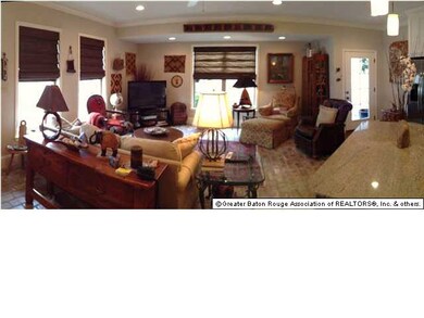 Living area with lots of natural light.
