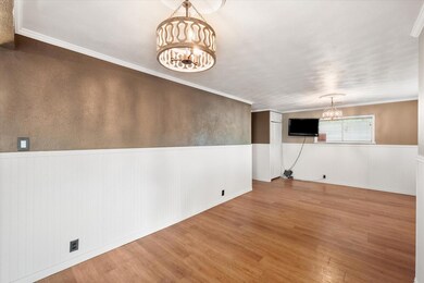 Living room features hard surface flooring.