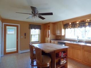 Bright, sunny kitchen welcomes you home!