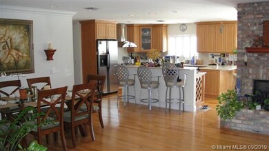 DINING/KITCHEN/FAMILY ROOM - FRONT ENTRANCE VIEW