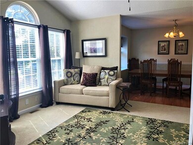 spacious living room