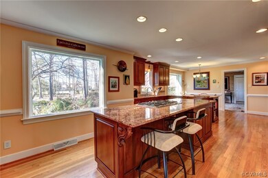 The renovated Kitchen offers lots of recessed ligh