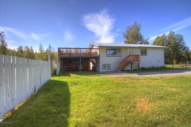 Front of home, carport and decking